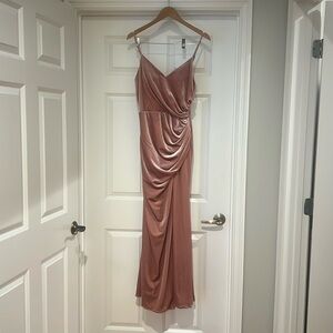 Revelry Velvet Bridesmaid Dress